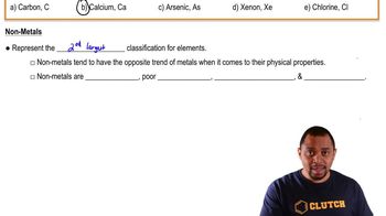 Periodic Table: Classifications