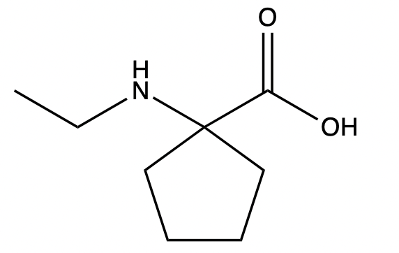 Amide product structure with an amine and hydroxyl group.