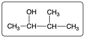 Product structure with an alcohol group and a hydrocarbon chain.