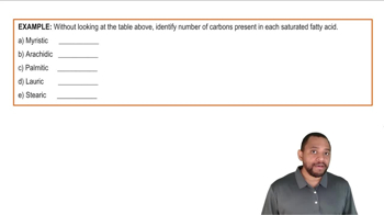 Fatty Acids Example 5