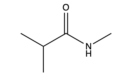Amide structure with an amine group attached to the carbonyl carbon.
