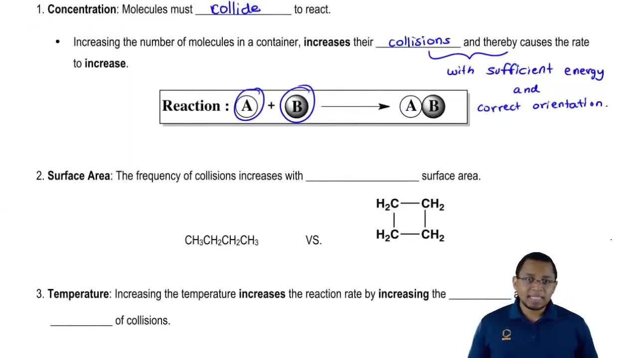 Rate of Reaction Concept 5