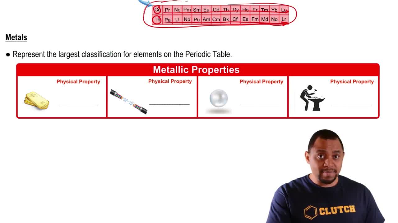 Periodic Table: Classifications