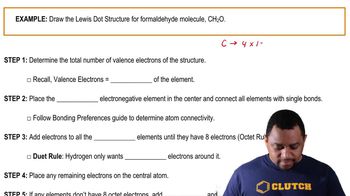 Lewis Dot Structures: Multiple Bonds Example 1