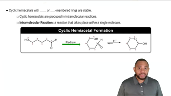 Cyclic Hemiacetals Concept 2