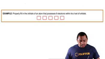 The Electron Configuration (Simplified) Example 1