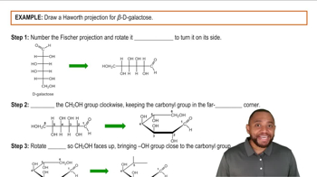 Cyclic Structures of Monosaccharides Example 1