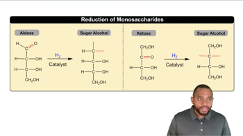 Reduction of Monosaccharides Concept 2