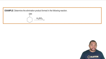 Alcohol Reactions Dehydration Reactions Example 1