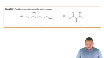 Functional Group Priorities Example 1