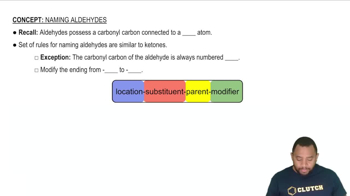 IUPAC Rules for Naming Aldehydes Concept 1