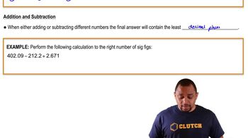 Significant Figures Calculations Concept 2