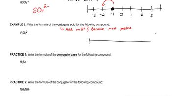 Bronsted Lowry Acids & Bases Example 2