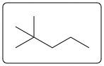 Fourth possible alkene product from the dehydration of the alcohol structure.