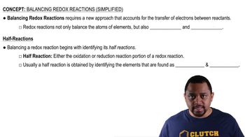 Balancing Redox Reactions (Simplified) Concept 1