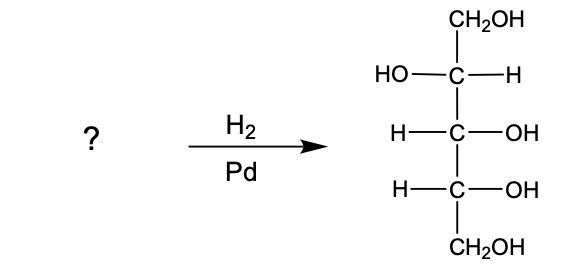 reaction producing sugar alcohol