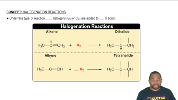 Halogenation Reactions Concept 1