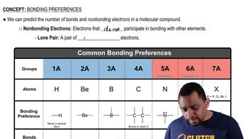 Bonding Preferences Concept 1