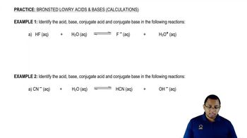 Bronsted Lowry Acids & Bases Example 3