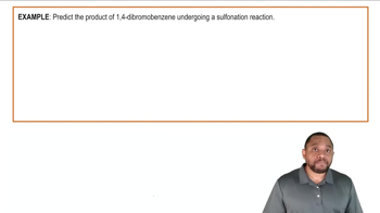 Benzene Reaction: Sulfonation Example 1