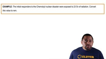 Measuring Radioactivity Example 1