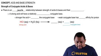 Acid and Base Strength Concept 3