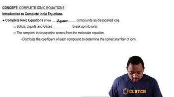 Complete Ionic Equations