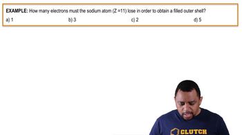 Ions and the Octet Rule (Simplified) Example 1