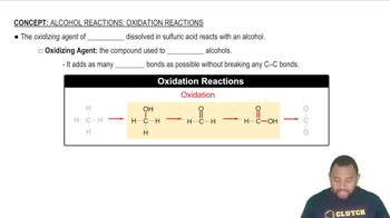 Alcohol Reactions: Oxidation Concept 1