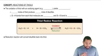 Thiol Redox Reaction Concept 1