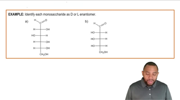 D vs L Enantiomers Example 1