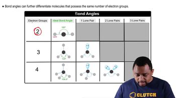 Bond Angles (Simplified) Concept 2