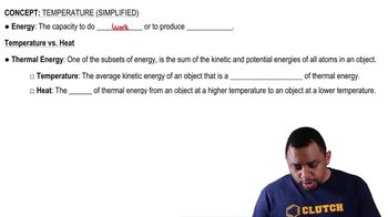 Temperature (Simplified) Concept 1