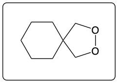 Cyclic ketal product formed from the reaction of a ketone and dialcohol.