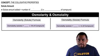 The Colligative Properties Concept 3