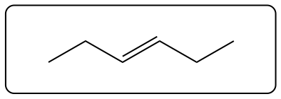 Skeletal structure of the alkane CH3CH2CH2CH2CH2CH3, illustrating carbon chain connectivity.