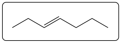 Skeletal structure of the alkane CH3CH2CH2CH2CH2CH3, representing the molecular framework.