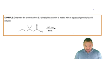 Acidic Hydrolysis Example 1