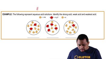 Acid and Base Strength Example 1