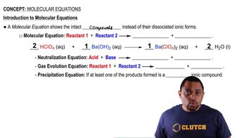 Molecular Equations