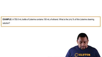 Percent Concentrations Example 2