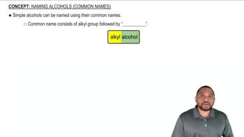 Naming Alcohols (Common Names) Concept 1