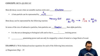 Beta Decay Concept 2