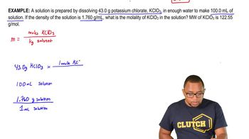 Calculate Molality Example