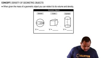 Density of Geometric Objects Concept