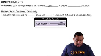 Osmolarity