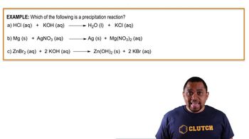 Molecular Equations Example 1