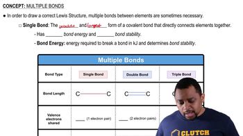 Multiple Bonds Concept 1