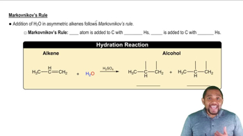 Markovniko's Rule Hydration Concept 2