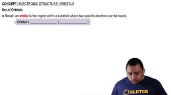 Electronic Structure: Orbitals Concept 2